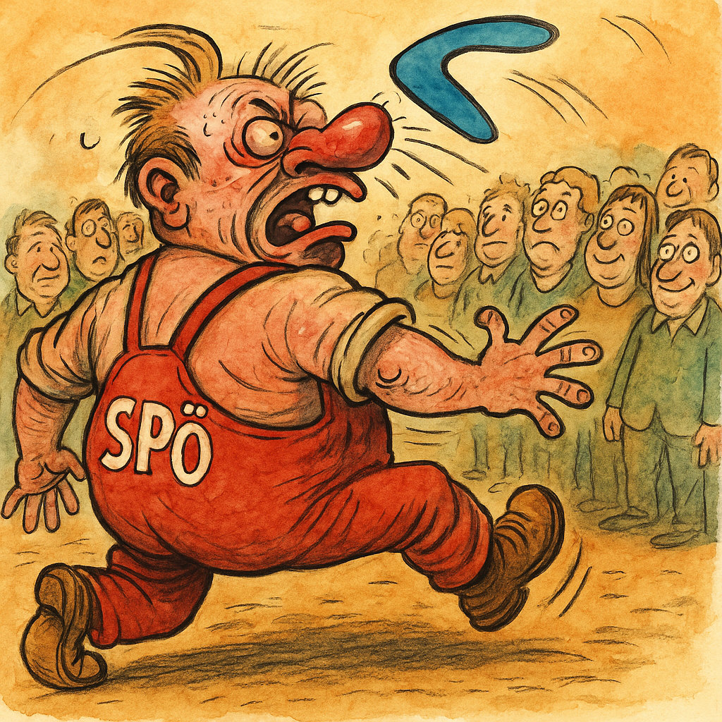 SPÖ: Die Partei, die gegen sich selbst kandidierte