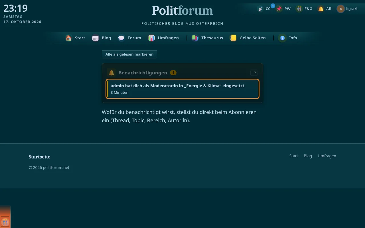 So sieht es aus: Rolle passend benannt