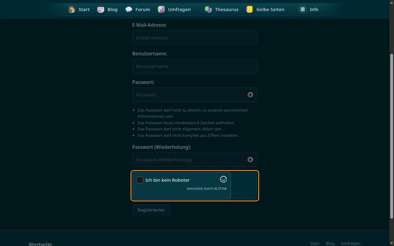 So sieht es aus: Schutz vor Bots ohne Rätsel