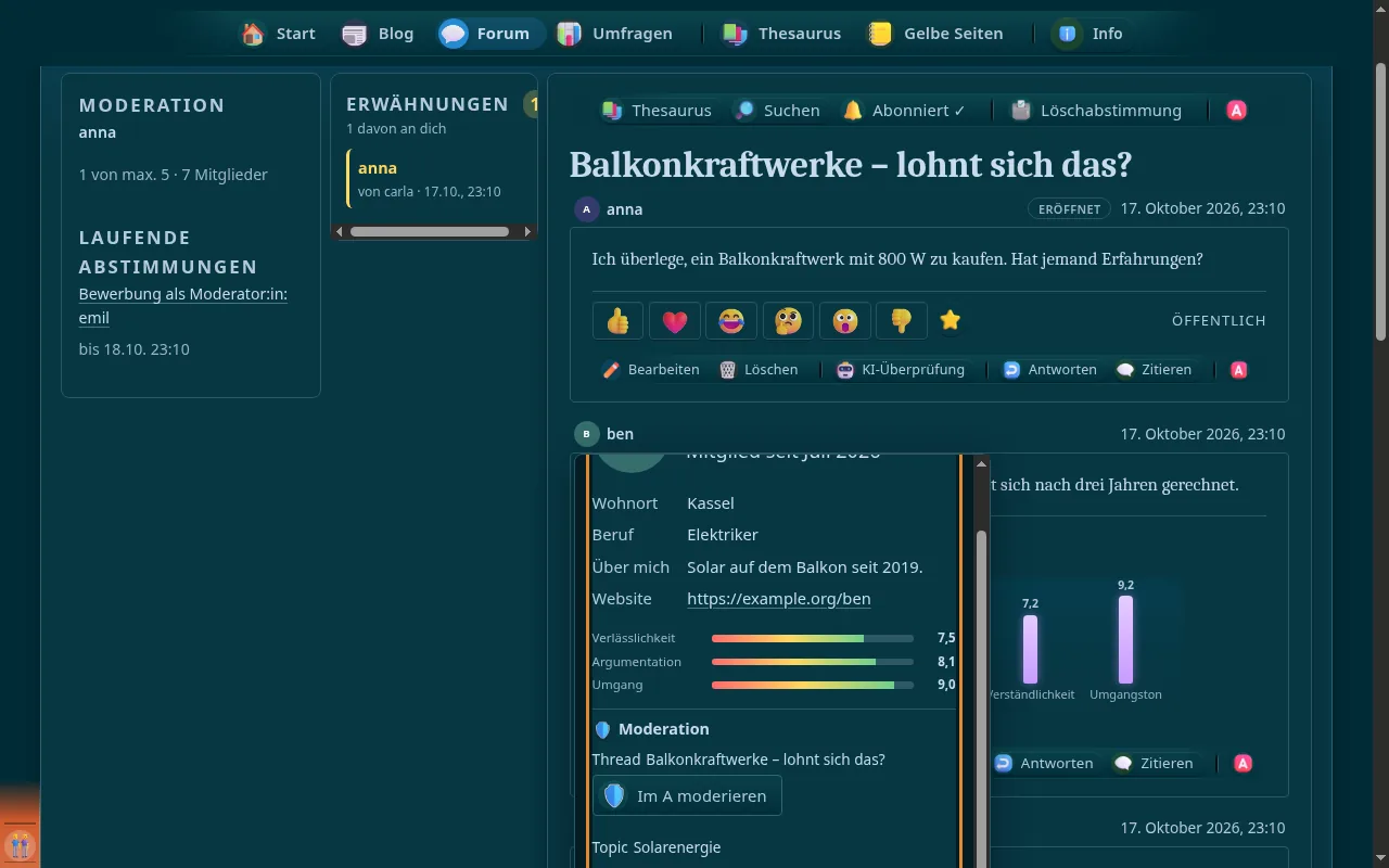 So sieht es aus: An jedem Namen